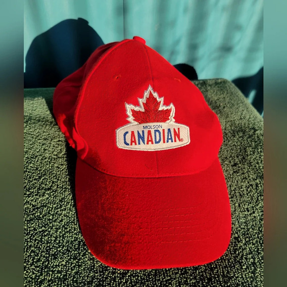 Red Olympic Baseball Hat - Picture 1 of 10
